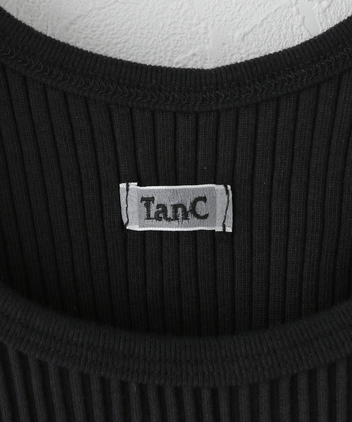 plage（プラージュ）の「《一部店舗・WEB限定》TANC TOKYO / タンクトウキョウ SUPER SHORT SKIN トップス（タンクトップ・レディース・ホワイト/ブラック・FREE）」の5枚目の写真