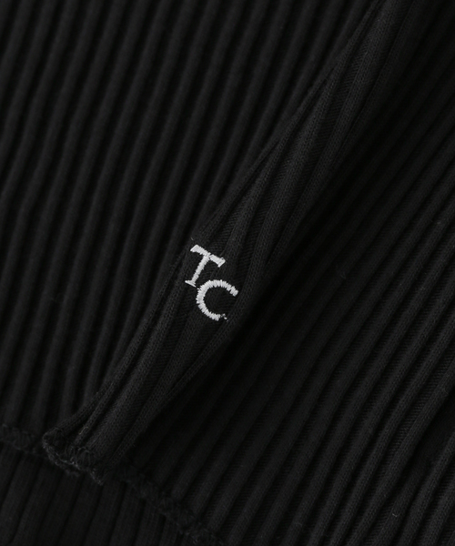 plage（プラージュ）の「《一部店舗・WEB限定》TANC TOKYO / タンクトウキョウ SUPER SHORT SKIN トップス（タンクトップ・レディース・ホワイト/ブラック・FREE）」の7枚目の写真