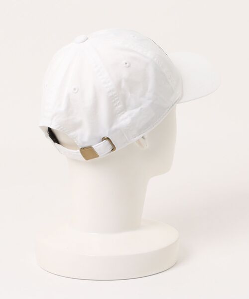 BACK NUMBER(バックナンバー)の「【BACK NUMBER】サークル刺繍キャップ (コットンツイル / ベンチレーション / アンティークバックル)(キャップ・メンズ・ブラウン/ホワイト/ネイビー・フリー)」の4枚目の写真