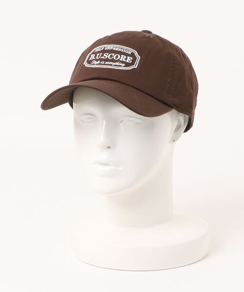 BACK NUMBER(バックナンバー)の「【BACK NUMBER】サークル刺繍キャップ (コットンツイル / ベンチレーション / アンティークバックル)(キャップ・メンズ・ブラウン/ホワイト/ネイビー・フリー)」の12枚目の写真