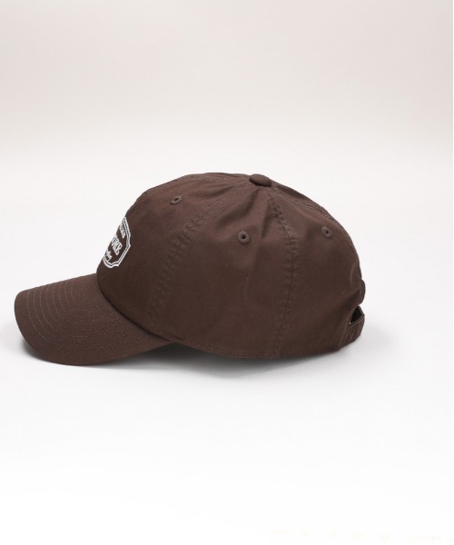 BACK NUMBER(バックナンバー)の「【BACK NUMBER】サークル刺繍キャップ (コットンツイル / ベンチレーション / アンティークバックル)(キャップ・メンズ・ブラウン/ホワイト/ネイビー・フリー)」の8枚目の写真