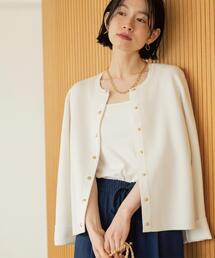 OPAQUE.CLIP | スナップボタンニットカーディガン【洗濯機OK/抗ピル】(カーディガン/ボレロ)
