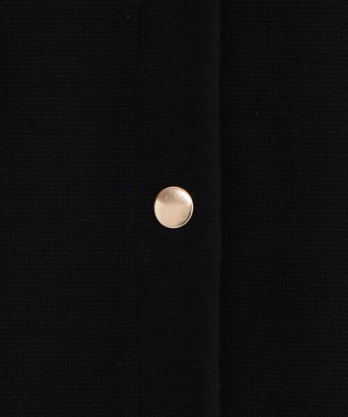 OPAQUE.CLIP（オペークドットクリップ）の「スナップボタンニットカーディガン【洗濯機OK/抗ピル】（カーディガン/ボレロ・レディース・ブラック/ピンク系/ライトグレー/ホワイト・40/38/36/42）」の6枚目の写真