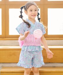 apres les cours | アプレのはんなりGIRLSペプラム甚平(浴衣)