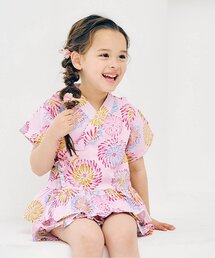 apres les cours | アプレのはんなりGIRLSペプラム甚平(浴衣)