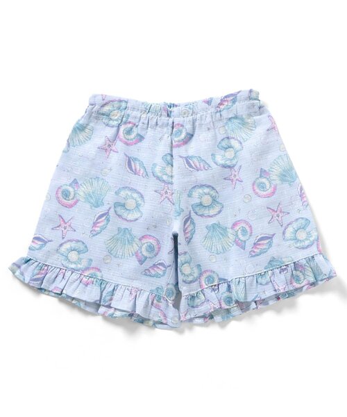 apres les cours(アプレレクール)の「【アプレのはんなり甚平】GIRLS総柄ペプラム甚平(浴衣・キッズ・サックスブルー/イエロー/ドット/ラベンダー/ベビーピンク/ピンク・130/120/100/90/80/110)」の14枚目の写真