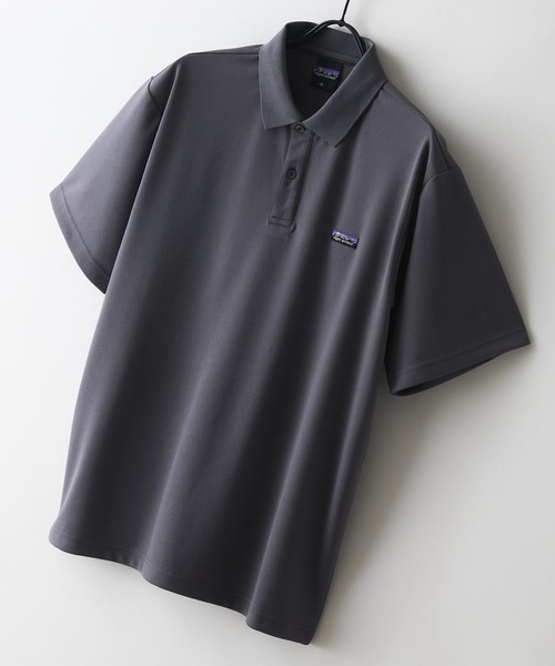 ragged mountain(ラギットマウンテン)の「【RAGGED MOUNTAIN/ラギットマウンテン】【吸水速乾・サラっと快適】EATON/イートン 鹿の子 ポロシャツ 蒸れにくい鹿の子素材 涼しい・ドライ(ポロシャツ・メンズ・チャコールグレー/ブラック/ネイビー/ホワイト・LARGE/MEDIUM/X-LARGE)」の1枚目の写真