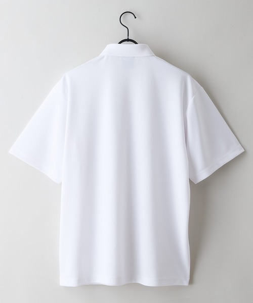ragged mountain(ラギットマウンテン)の「【RAGGED MOUNTAIN/ラギットマウンテン】【吸水速乾・サラっと快適】EATON/イートン 鹿の子 ポロシャツ 蒸れにくい鹿の子素材 涼しい・ドライ(ポロシャツ・メンズ・チャコールグレー/ブラック/ネイビー/ホワイト・LARGE/MEDIUM/X-LARGE)」の11枚目の写真