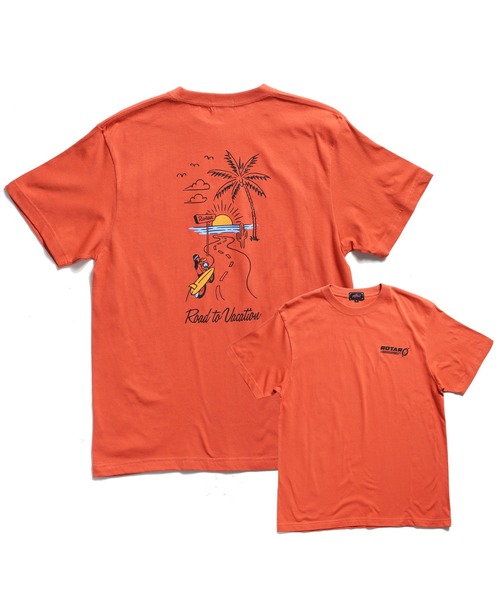 ROTAR(ローター)の「Road to Vacation Tee(Tシャツ/カットソー・メンズ・ネイビー/サンドグレー/ブラック系その他/オレンジ系その他・SMALL/MEDIUM/LARGE/X-LARGE)」の12枚目の写真