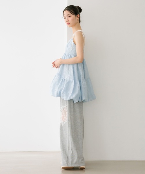 Heather(ヘザー)の「ジャガードバルーンリボンミニワンピース 666275(ワンピース・レディース・ホワイト系その他/ブラック/ブルー・FREE)」の17枚目の写真