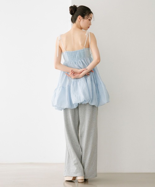 Heather(ヘザー)の「ジャガードバルーンリボンミニワンピース 666275(ワンピース・レディース・ホワイト系その他/ブラック/ブルー・FREE)」の18枚目の写真