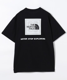 THE NORTH FACE(�U�m�[�X�t�F�C�X)��THE NORTH FACE/�U�E�m�[�X�E�t�F�C�X S/S Bandana Square Logo tee / NT32446 / �V���[�g�X���[�u�o���_�i�X�N�G�A���S�e�B�[(T�V���c/�J�b�g�\�[)