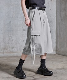 SERACE(セラス)の「【SERACE】Loose drape mode wide cargo half pants / ルーズドレープモードワイドカーゴハーフパンツ(カーゴパンツ)」
