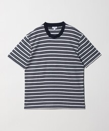 SUNSPEL（サンスペル）の「＜SUNSPEL＞リラックスフィット ヘビーウェイト ボーダー Tシャツ（Tシャツ/カットソー）」