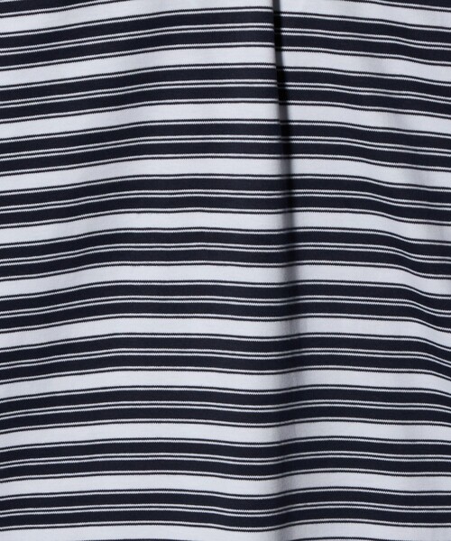 SUNSPEL(サンスペル)の「<SUNSPEL>リラックスフィット ヘビーウェイト ボーダー Tシャツ(Tシャツ/カットソー・メンズ・ネイビー/ブラウン系・S/M/L)」の3枚目の写真