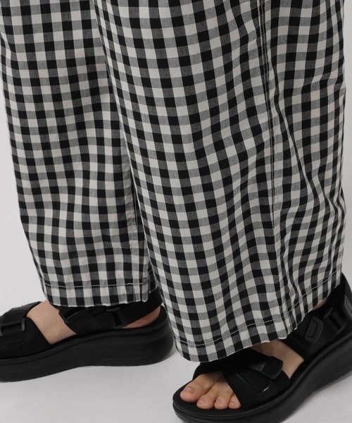 niko and...（ニコアンド）の「Gardenタックプリントパンツ（その他パンツ・レディース・ホワイト/ベージュ/ブルー/ブラウン・FREE）」の13枚目の写真