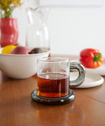 journal standard Furniture （ジャーナルスタンダードファニチャー）の「GLASS CUP&SAUCER　カップ＆ソーサー（食器）」