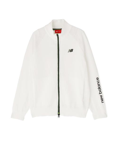 New Balance Golf（ニューバランスゴルフ）の「【new balance golf】フルジップ ニット ブルゾン (WOMENS)（ブルゾン・レディース・イエロー/ブラック/ホワイト・MEDIUM/LARGE/SMALL）」の17枚目の写真