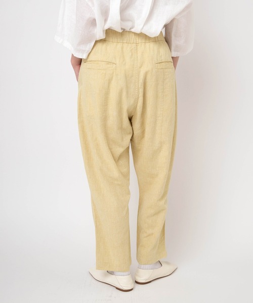 URCH RNA（アーチ アールエヌエー）の「R4439 レーヨンリネンクロップドアトリエパンツ（その他パンツ・レディース・イエロー/ナチュラル/ブラック/グリーン・FREE）」の20枚目の写真