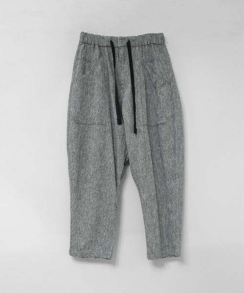 URCH RNA（アーチ アールエヌエー）の「R4439 レーヨンリネンクロップドアトリエパンツ（その他パンツ・レディース・イエロー/ナチュラル/ブラック/グリーン・FREE）」の7枚目の写真