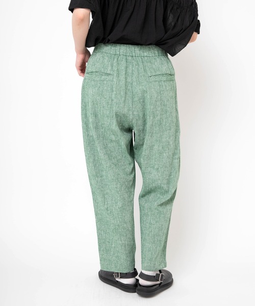 URCH RNA（アーチ アールエヌエー）の「R4439 レーヨンリネンクロップドアトリエパンツ（その他パンツ・レディース・イエロー/ナチュラル/ブラック/グリーン・FREE）」の15枚目の写真