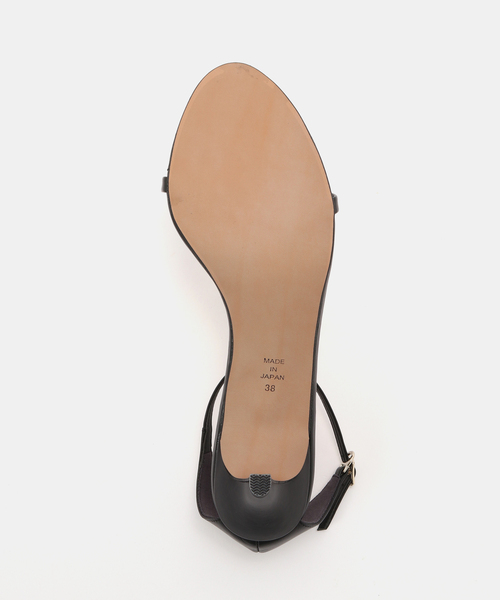 La TOTALITE（ラトータリテ）の「ANNISE. /アニス　ストラップヒールサンダル（サンダル・レディース・ブラック/イエロー・38/37/36）」の8枚目の写真