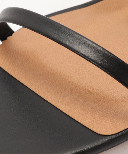 La TOTALITE（ラトータリテ）の「ANNISE. /アニス　ストラップヒールサンダル（サンダル・レディース・ブラック/イエロー・38/37/36）」の9枚目の写真