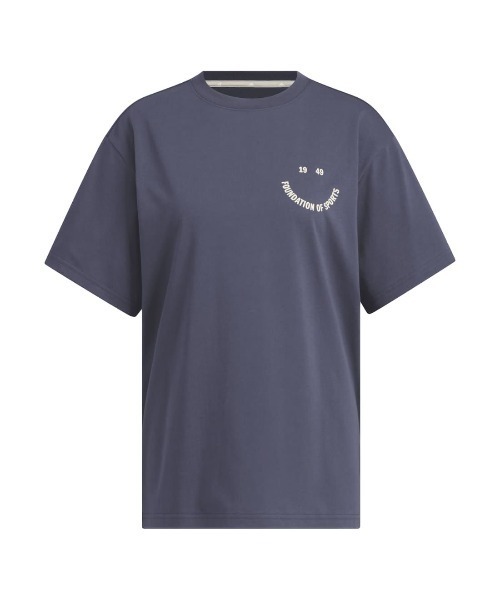 adidas(アディダス)の「アディダス adidas バービイジ ルーズフィット 半袖 Tシャツ(Tシャツ/カットソー・レディース・オフホワイト/ネイビー/グリーン・XL/L/M/S)」の10枚目の写真