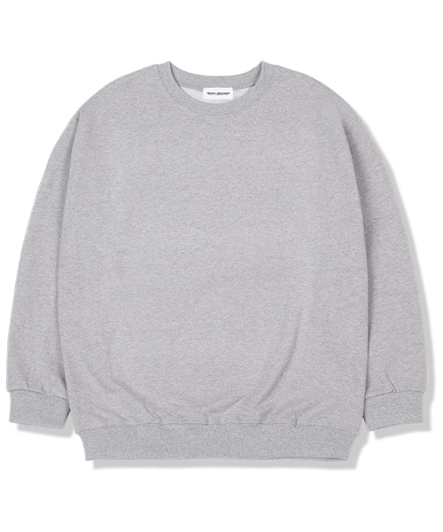 Union Garments(ユニオンガーメンツ)の「無地裏起毛オーバーサイズスウェットTシャツグレー(スウェット・レディース・その他・L/XL/XXL)」の1枚目の写真