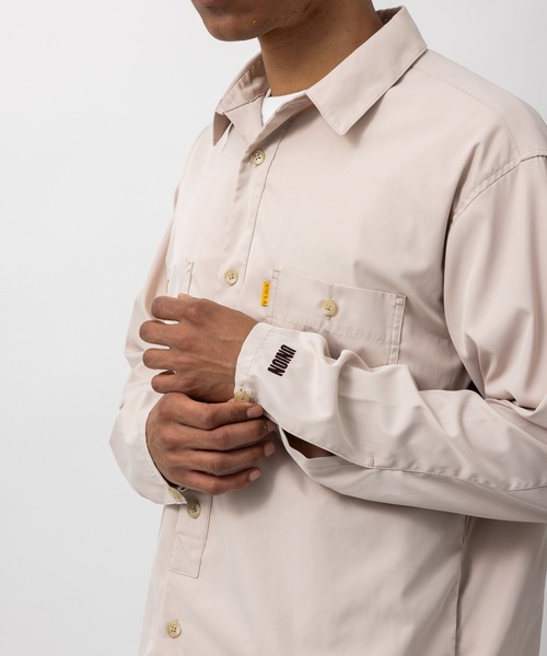 UNION(UNION TOKYO)(ユニオン)の「UNION TOKYO BUCKLER LS SHIRT ユニオントーキョー シャツ(シャツ/ブラウス・メンズ・ホワイト/パープル・S/M/L/XL)」の15枚目の写真