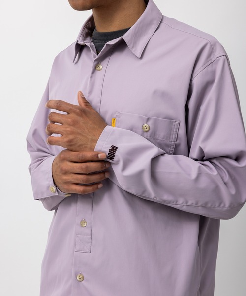 UNION(UNION TOKYO)(ユニオン)の「UNION TOKYO BUCKLER LS SHIRT ユニオントーキョー シャツ(シャツ/ブラウス・メンズ・ホワイト/パープル・S/M/L/XL)」の8枚目の写真