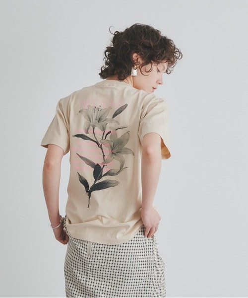 Muel Chic(ミュエルシック)の「Neo Chill T shirt ネオチルTシャツ(Tシャツ/カットソー・レディース・ホワイト/ベージュ/スミクロ・FREE)」の1枚目の写真
