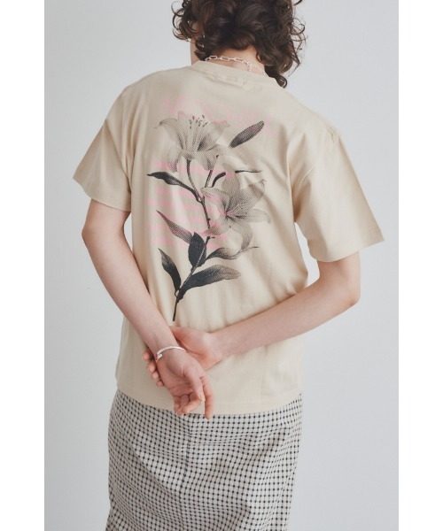 Muel Chic(ミュエルシック)の「Neo Chill T shirt ネオチルTシャツ(Tシャツ/カットソー・レディース・ホワイト/ベージュ/スミクロ・FREE)」の11枚目の写真
