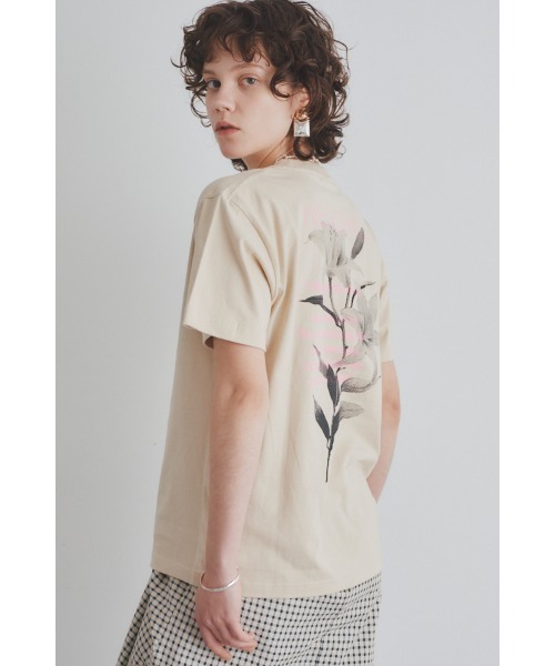 Muel Chic(ミュエルシック)の「Neo Chill T shirt ネオチルTシャツ(Tシャツ/カットソー・レディース・ホワイト/ベージュ/スミクロ・FREE)」の12枚目の写真