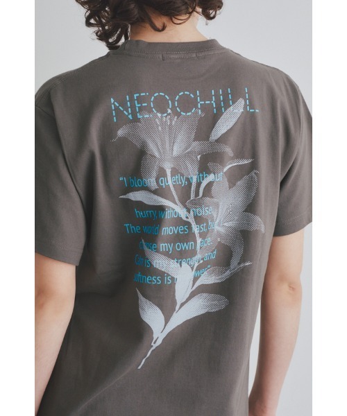 Muel Chic(ミュエルシック)の「Neo Chill T shirt ネオチルTシャツ(Tシャツ/カットソー・レディース・ホワイト/ベージュ/スミクロ・FREE)」の18枚目の写真