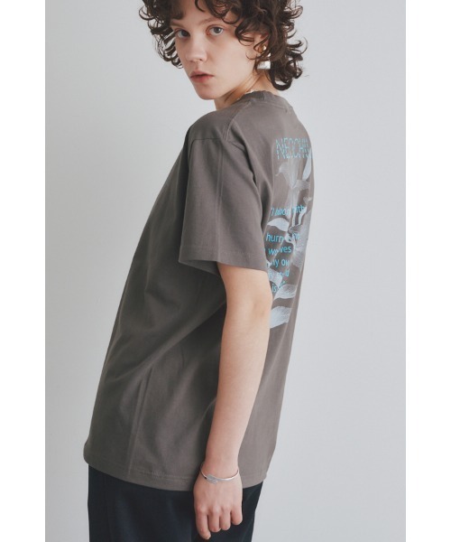 Muel Chic(ミュエルシック)の「Neo Chill T shirt ネオチルTシャツ(Tシャツ/カットソー・レディース・ホワイト/ベージュ/スミクロ・FREE)」の19枚目の写真