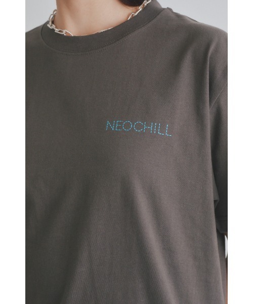 Muel Chic(ミュエルシック)の「Neo Chill T shirt ネオチルTシャツ(Tシャツ/カットソー・レディース・ホワイト/ベージュ/スミクロ・FREE)」の20枚目の写真