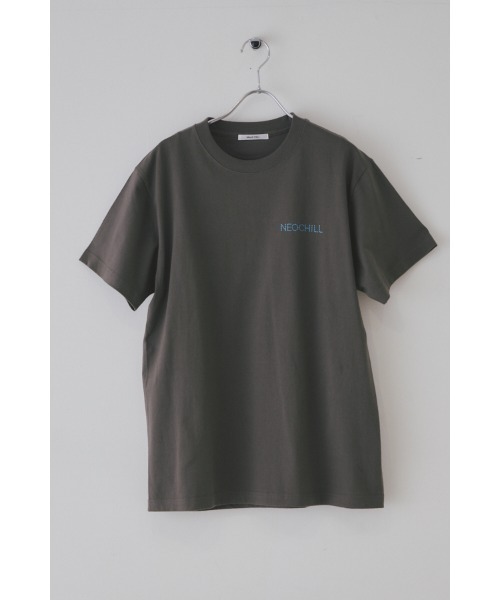 Muel Chic(ミュエルシック)の「Neo Chill T shirt ネオチルTシャツ(Tシャツ/カットソー・レディース・ホワイト/ベージュ/スミクロ・FREE)」の22枚目の写真