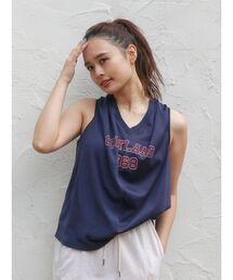 Ungrid | メッシュコンビリメイクロゴタンクトップ(タンクトップ)