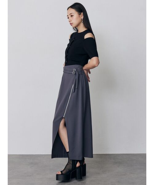 MURUA(ムルーア)の「メッシュシアーブーツサンダル(サンダル・レディース・ブラック/ブラウン・24.5/23.5/22.5)」の9枚目の写真