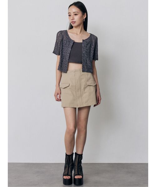 MURUA(ムルーア)の「メッシュシアーブーツサンダル(サンダル・レディース・ブラック/ブラウン・24.5/23.5/22.5)」の17枚目の写真