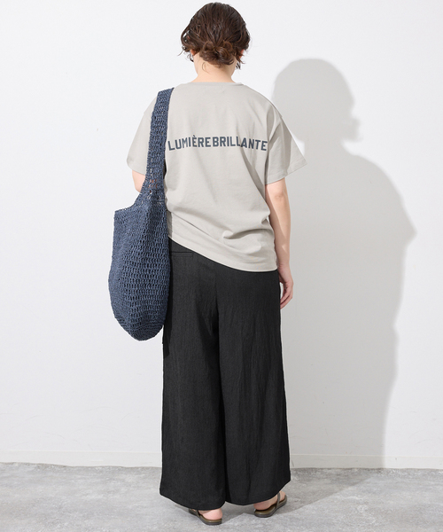 SLOBE IENA(スローブイエナ)の「《WEB限定/追加2》ラップジャージパンツ(その他パンツ・レディース・ブラック・36/38)」の12枚目の写真