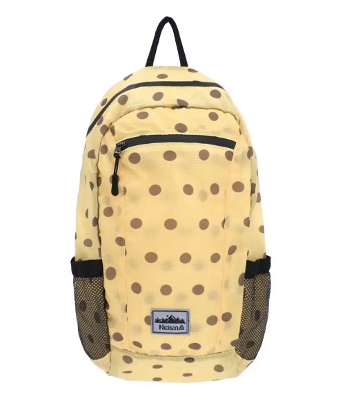 HEISAN(ハイサン)の「◇HEISAN◇ブランド直輸入正規品/折りたためる/パッカブル/超軽量 コンパクト ポケット バッグ V1 ドット ULTRA-LIGHT COMPACT POCKET BAG V1 DOT(バックパック/リュック・レディース・ブラック/ブルー/チャコール/ピンク/ホワイト・FREE)」の14枚目の写真