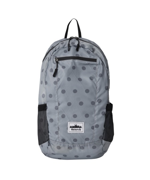 HEISAN(ハイサン)の「◇HEISAN◇ブランド直輸入正規品/折りたためる/パッカブル/超軽量 コンパクト ポケット バッグ V1 ドット ULTRA-LIGHT COMPACT POCKET BAG V1 DOT(バックパック/リュック・レディース・ブラック/ブルー/チャコール/ピンク/ホワイト・FREE)」の16枚目の写真