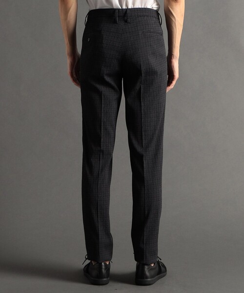 MONSIEUR NICOLE（ムッシュニコル）の「【ex/tra】マイクロシアサッカー セットアップパンツ（その他パンツ・メンズ・ブラック・M/L/XL）」の3枚目の写真