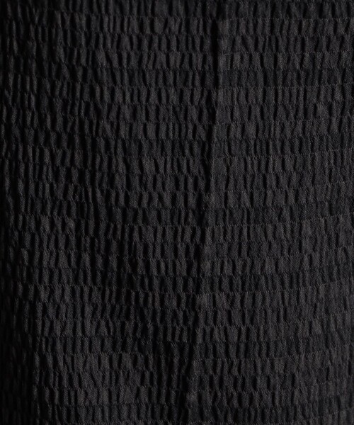 MONSIEUR NICOLE（ムッシュニコル）の「【ex/tra】マイクロシアサッカー セットアップパンツ（その他パンツ・メンズ・ブラック・M/L/XL）」の8枚目の写真