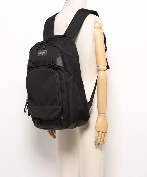 RVCA(ルーカ)の「RVCA メンズ TRANSISTOR SKATE BACKPACK バックパック/リュック 【2026年夏モデル】(バックパック/リュック・メンズ・ブラック・FREE)」の4枚目の写真