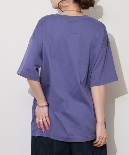 SO(エスオー)の「Tシャツ 半袖(Tシャツ/カットソー・レディース・パープル・FREE)」の11枚目の写真