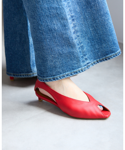 IENA(イエナ)の「PIPPICHIC/ピッピシック Natalie パンプス PP26S NATALIE 17(パンプス・レディース・ブラック/レッド・35.5/36.5/37.5)」の4枚目の写真