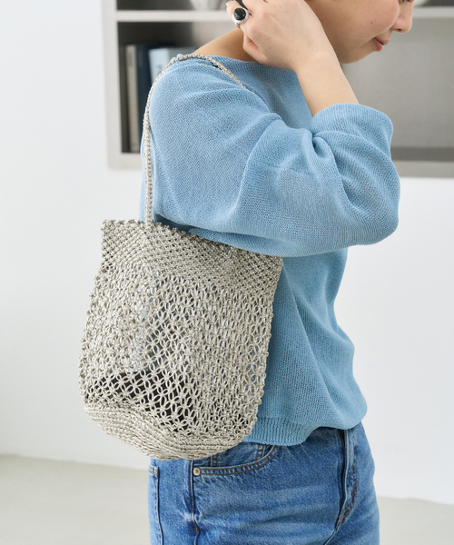 THE BAGMATI/バクマティ メタリックメッシュ BAG（ハンドバッグ）｜The